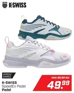 Daka Sport K-Swiss Padel aanbieding