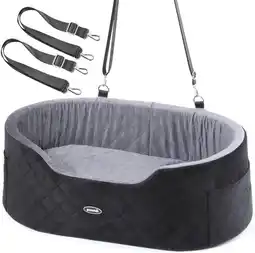 Amazon Eierkrat Memory Foam Dog Car Seat voor Grote/Middelgrote Hond aanbieding