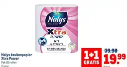 Makro Nalys keukenpapier Xtra Power aanbieding