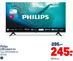 Makro Philips LED smart-tv aanbieding
