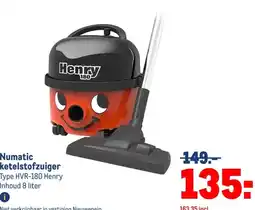 Makro Numatic ketelstofzuiger aanbieding