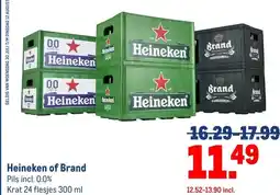 Makro Heineken of Brand aanbieding
