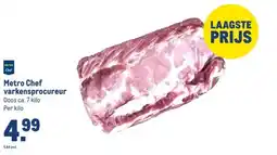 Makro Metro Chef varkensprocureur aanbieding