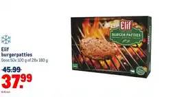 Makro Elif burgerpatties aanbieding