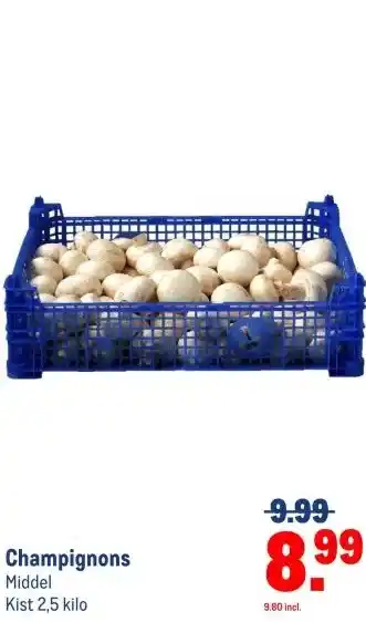Makro Champignons aanbieding