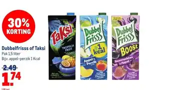 Makro Dubbelfrisss of Taksi aanbieding