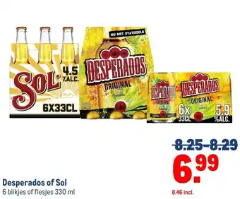 Makro Desperados of Sol aanbieding