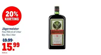 Makro Jägermeister aanbieding