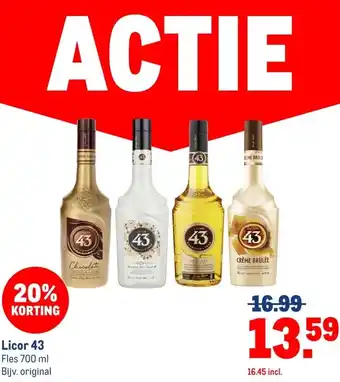 Makro Licor 43 aanbieding