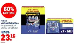 Makro Finish vaatwastabletten aanbieding