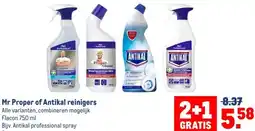 Makro Mr Proper of Antikal reinigers aanbieding