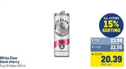 Makro White Claw black cherry aanbieding