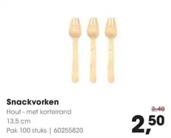 HANOS Snackvorken aanbieding