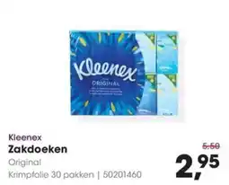 HANOS Kleenex Zakdoeken aanbieding