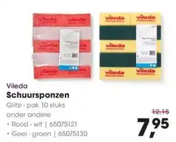 HANOS Vileda Schuursponzen aanbieding