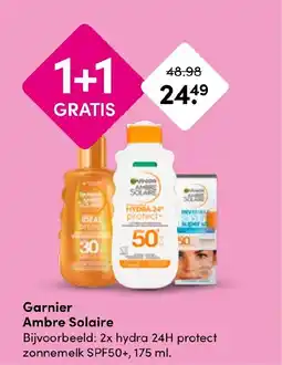Drogisterij Visser Garnier Ambre Solaire aanbieding