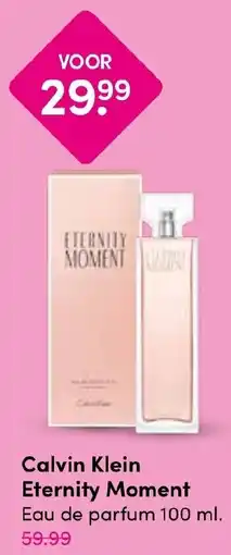 Drogisterij Visser Calvin Klein Eternity Moment aanbieding