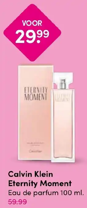 Drogisterij Visser Calvin Klein Eternity Moment aanbieding