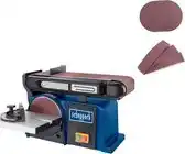 Praxis Scheppach Band- en schijfschuurmachine BTS900 aanbieding
