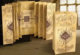 Amazon Kaart Harry Potter Marauders aanbieding