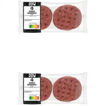 Albert Heijn AH BBQ hamburger 4 stuks 2-pack aanbieding
