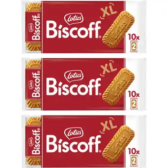 Albert Heijn Lotus Biscoff Speculoos XL 3-pack aanbieding
