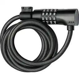 ANWB Axa kabelslot code Resolute C180/8 Zwart aanbieding
