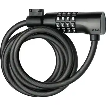 ANWB Axa kabelslot code Resolute C180/8 Zwart aanbieding