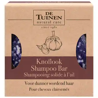 Holland & Barrett De Tuinen Knoflook Shampoo Bar - 80 wasbeurten aanbieding