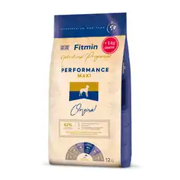 Zooplus Fitmin Maxi Performance-programma - Dubbelpak: 2 x 13 kg (12 kg + 1 kg gratis!) aanbieding