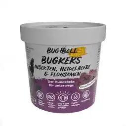 Zooplus Voordeelpakket: 16x150g BugBell BugKeks insecten, bosbes & psyllium hondensnacks aanbieding