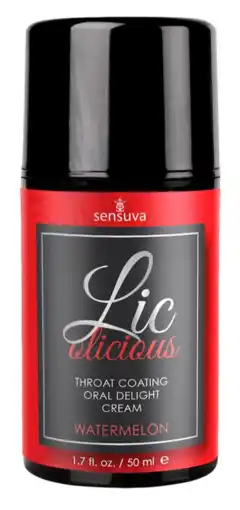 De Online Drogist Sensuva Licolicious Oral Delight Cream Watermelon aanbieding