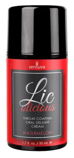 De Online Drogist Sensuva Licolicious Oral Delight Cream Watermelon aanbieding