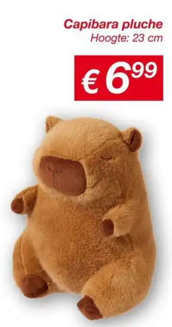 Kik Capibara pluche aanbieding