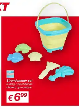 Kik Strandemmer set 6-delig aanbieding