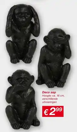 Kik Deco aap aanbieding