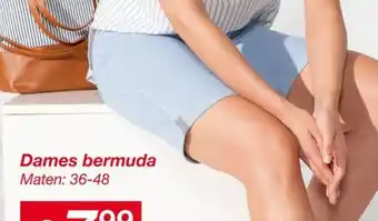 Kik Dames bermuda aanbieding