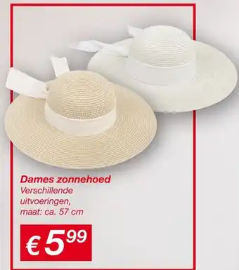 Kik Dames zonnehoed aanbieding