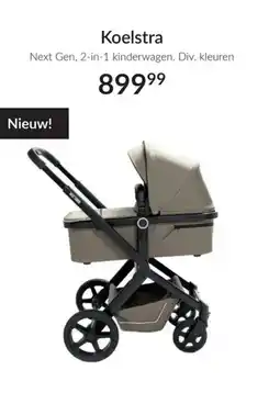 Babypark Koelstra Next Gen, 2in1 kinderwagen aanbieding