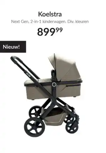 Babypark Koelstra Next Gen, 2in1 kinderwagen aanbieding