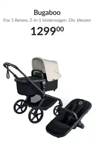Babypark Bugaboo Fox 5 Renew, 2in1 kinderwagen aanbieding