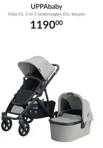 Babypark UPPAbaby Vista V3, 2in1 kinderwagen aanbieding
