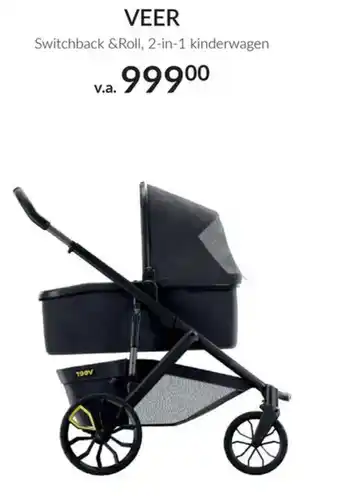 Babypark VEER Switchback & Roll, 2in1 kinderwagen aanbieding