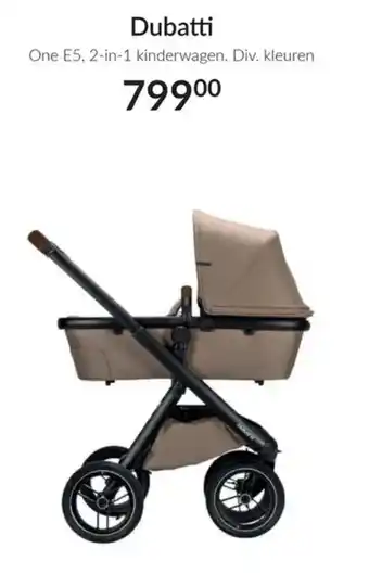 Babypark Dubatti One E5, 2-in-1 kinderwagen aanbieding