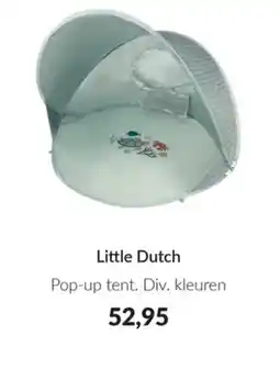 Babypark Little Dutch Pop-up tent aanbieding