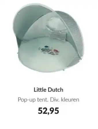 Babypark Little Dutch Pop-up tent aanbieding