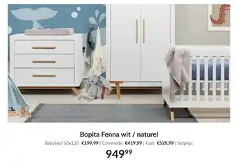 Babypark Bopita Fenna wit, naturel aanbieding