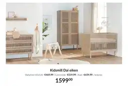 Babypark Kidsmill Dai eiken aanbieding