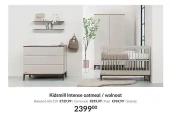 Babypark Kidsmill Intense oatmeal, walnoot aanbieding