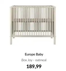 Babypark Europe Baby aanbieding